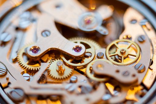Mouvement Horloge De Gousset Ancien - Pour Réparation Ou Collection